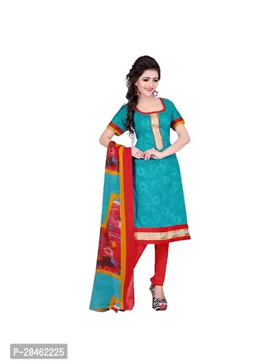 Varad Designer Sky Blue Chudidar Suit