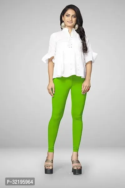 Stylish Polyester Solid Legging for Women-thumb0