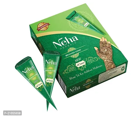 Neha Herbals Mehandi Cone Pack Of 12