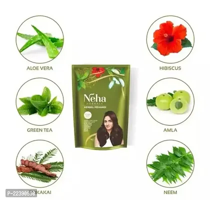 Neha Herbals Mehandi - 55gm (Pack Of 4)