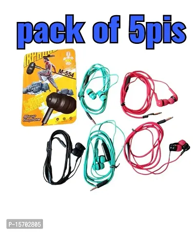 COMBO OF 5PIS EARPHONES