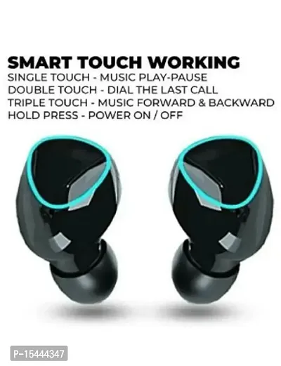 M 10 TWS 5.0 Bluetooth Earphones 3500mAh Charging Box Wireless Headphone Bluetooth Headset  (Black, In the Ear)-thumb2