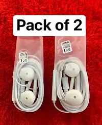 White Wired Headphone Pack Of 2-thumb1