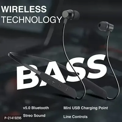 Smart Magnetic Buds, Gaming Mode, 10mm Drivers, Wireless in Ear Earphone Bluetooth Headset  (Black, In the Ear)