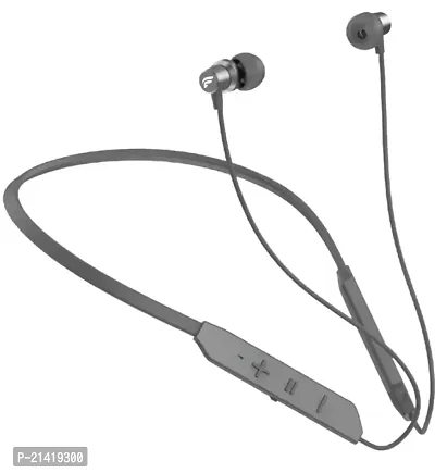 BT Max Neckband Bluetooth Wireless in Ear With mic Bluetooth Headset  (Black, In the Ear)