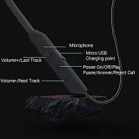 48 Hours Playtime Bluetooth Neckband Bluetooth Headset  (Green, In the Ear)-thumb1