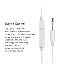 Best Ultra Deep Bass viv.o Earphone a5 Wired Headset  (White, In the Ear) Pack of 3-thumb3