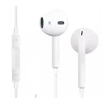 High Bass Universal Wired Headset (White, In the Ear) Wired Headset  (White, In the Ear)a-thumb1