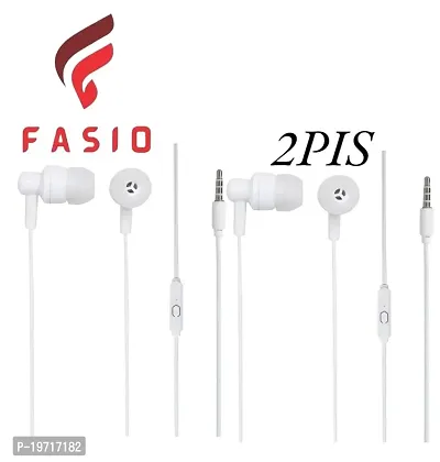 Classy Wired Earphone, Pack of 2