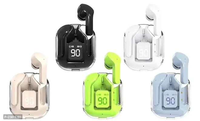 Ultra Transparent Earbuds MULTICOLOUR Bluetooth Headset  (MULTICOLOUR, True Wireless)-thumb3