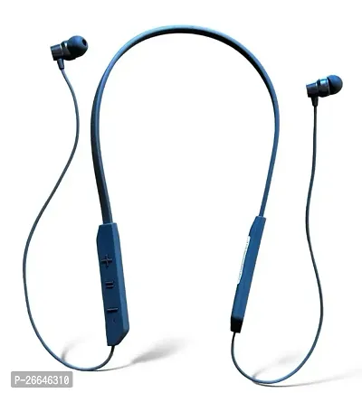 bt max bluetooth neckband 48hr play Bluetooth Headset  (Black, In the Ear)-thumb0