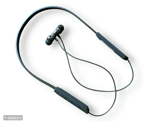 Bt Max Latest Bluetooth Wireless Stylish Neckband With Deep Bass N16 Bluetooth Headset  (Black, In the Ear)