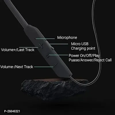 Bluetooth Wireless in Ear  Extra Bass Bluetooth Headset  (Black, In the Ear-thumb3