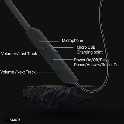 M10 Bluetooth Earphone Touch Control Dual LED Display Bluetooth Headset  (Black, True Wireless)-thumb4