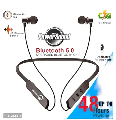 M10 Earbuds Bluetooth Headset  (Black, True Wireless)-thumb0