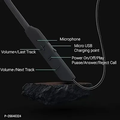 Max in-Ear Neckband with 30H Battery Life  Extra Bass Bluetooth Headset  (MULTICOLOUR, In the Ear)-thumb3