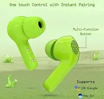 Ultrapods Crystal Transparent Wireless Earbuds Bluetooth 5.3 Air 31 Buds Bluetooth Headset  (Green, True Wireless)-thumb4