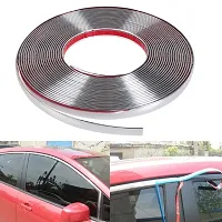 10mm Preminum Car Side Beading Roll for Side Window- (Chrome) Mahindra Tuv300-thumb2