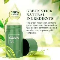 Green Tea Mask Stick for Face Purifying Blackhead Remove With Salicylic Acid Ultra Cleansing Ice Cream Mask-thumb1