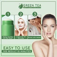 Green Tea Mask Stick for Face Purifying Blackhead Remove-thumb2