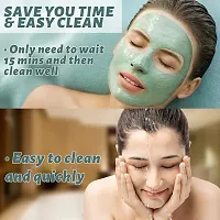 Green Tea Purifying Clay Stick Mask Anti Acne Cleaning Solid Mask Stick For Face-thumb2