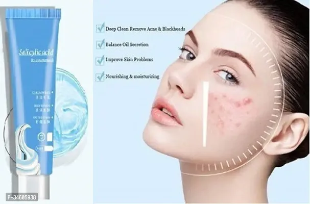 Face Gel Hydrating Moisturizer Cleanser for Dry/sensitve Skin, Blackheads Remover, Nourish Men  Women-thumb0