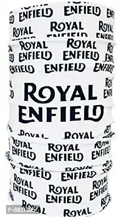 ROYAL ENFIELD WHITE BANDANA WITH PACK OF 2
