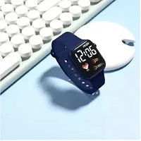 LED Square Digital Watch Automatic Waterproof Digital Watch for Men Digital Watch - For Boys  Girls-thumb1