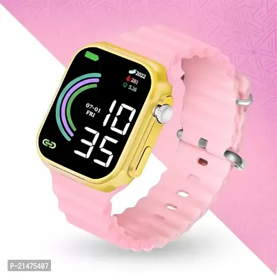 Ultra Square Multi-Factional Automatic Waterproof Digital Watch For Boys  Girls-thumb5