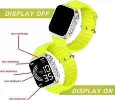 Ultra Square Multi-Factional Automatic Waterproof Digital Watch For Boys  Girls-thumb4