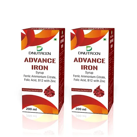 Advance Iron Syrup with Zinc and Folic Acid