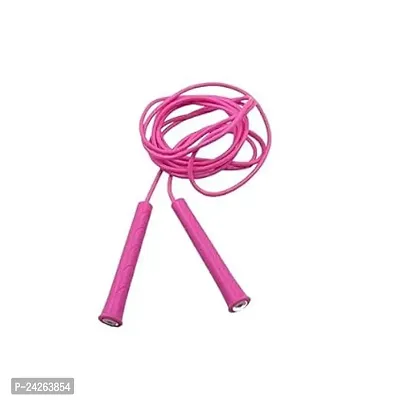 Skipping/Jumping Rope | 3M Plastic Adjustable Wire Skipping, Skip High Speed Jump Rope Cross Fit Fitness Equipment Exercise Workout | with Free Surprise Gift Worth Rs. 49 for Limited Stock only-thumb0