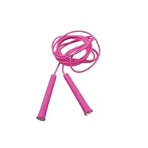Skipping/Jumping Rope | 3M Plastic Adjustable Wire Skipping, Skip High Speed Jump Rope Cross Fit Fitness Equipment Exercise Workout | with Free Surprise Gift Worth Rs. 49 for Limited Stock only