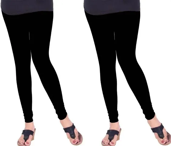 Combo of 2 Women's Cotton Leggings