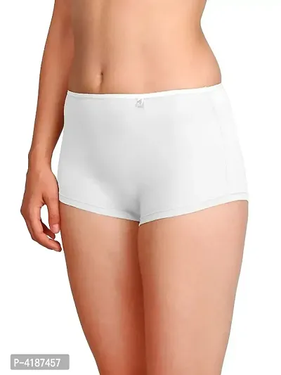 Stretchable Spandex Soft Cotton Lycra Boy Shorts Panties-thumb2