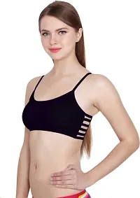 six-strap-bra-women-girls Lightly Padded, with Removable Pads Non-Wired Bralette-po3-thumb1