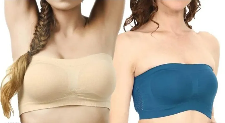 Stylish Solid Bras For Women- Pack Of 2