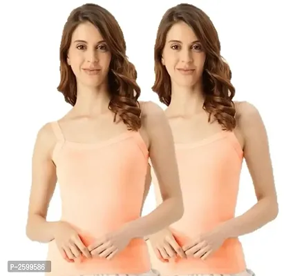 Buy Stylish Camisole Slip For Womens Girls With Adjustable Strap Camisole  (Pack of 2) Online In India At Discounted Prices