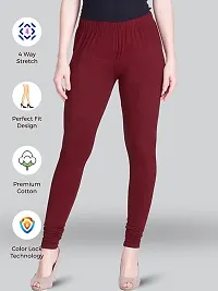 STYLISH GIRL'S SOLID LEGGING COMBO OF 2-thumb3