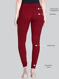 STYLISH GIRL'S SOLID LEGGING COMBO OF 2-thumb1