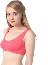 Women, Girls Sports/Sleep Non Padded Bra-thumb1