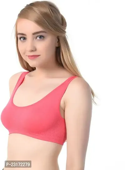 Women, Girls Sports/Sleep Non Padded Bra-thumb2