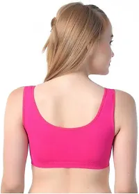 Women, Girls Sports/Sleep Non Padded Bra-thumb3