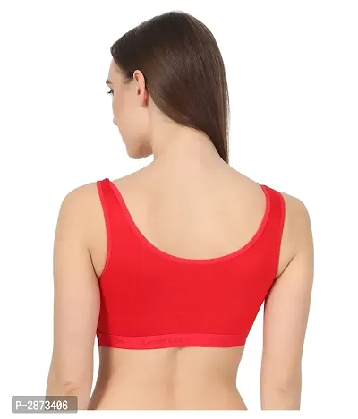 Women's And Girl's Non Padded Sport Air Bra In Fine Colour With Comfortable Size (PACK fOF 2)-thumb3