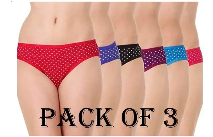 Women Hipster Panty (Pack of 3)