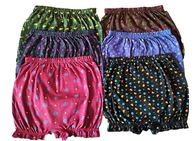 Kids Baby Baby Girls, Girls Bloomer(PACK OF 6)-thumb3