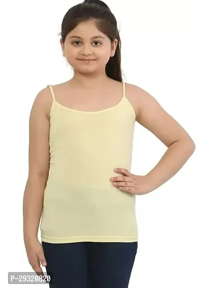 Comfortable Multicolor Camisoles for Girls-Pack of 6-thumb2