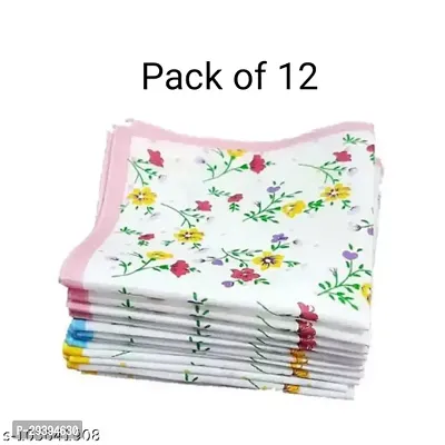 Classic Cotton Printed Handkerchiefs, Combo-thumb0