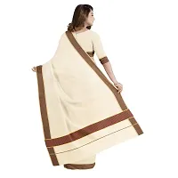 Women's Jari Upper Print Saree-thumb1