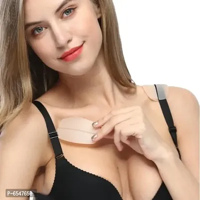 Buy SUPER SOOTH SOFT COMFORTABLE SILICONE BRA STRAP CUSHIONS HOLDER  NON-SLIP COMFORT SHOULDER PADS - PACK OF 1 SET Online In India At  Discounted Prices